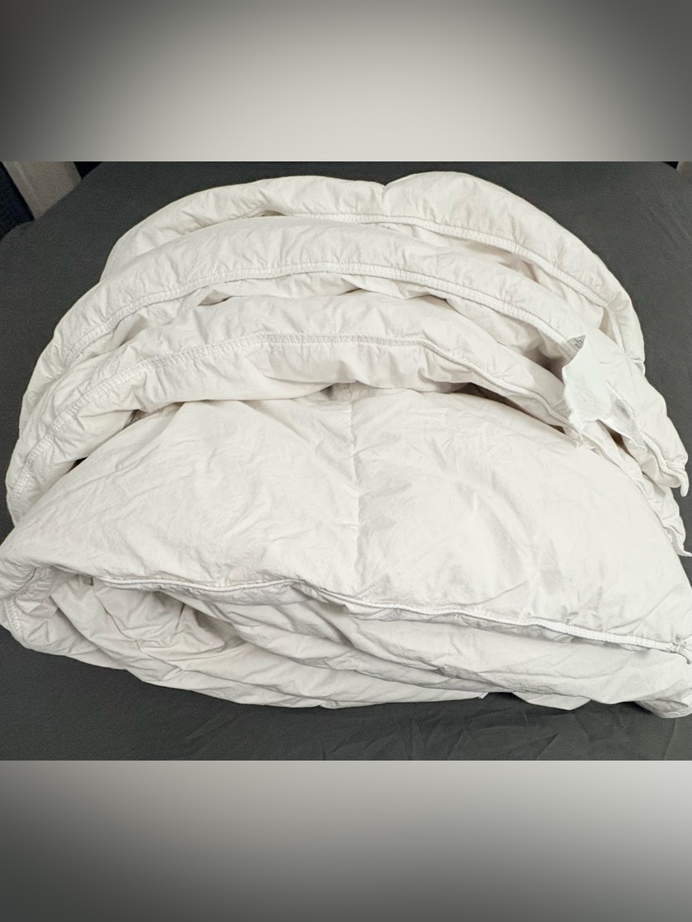 Premium Hotel Goose Down Comforter Duvet Insert King All Season White 104”x90”